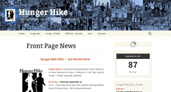 Desktop Screenshot of hungerhike.org